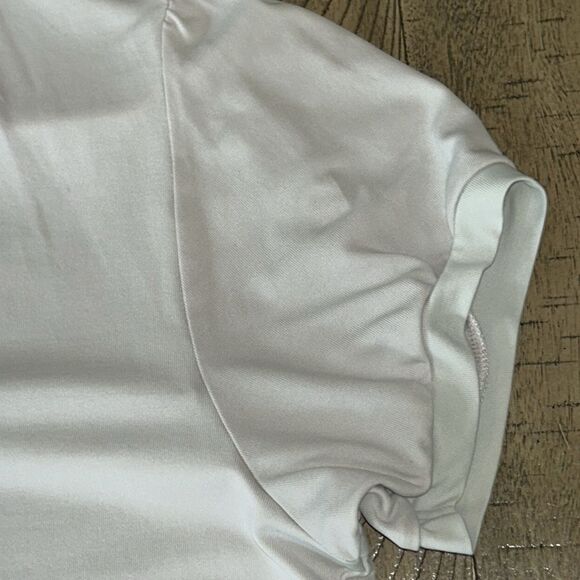 BurberryGolf⛳️Designer🧑🎨 Shirt👚Pale Pink with NovaCheck CollarLuxury Playtime! - Picture 4 of 17